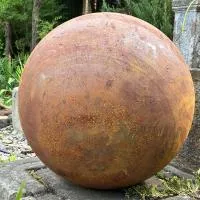 Стальная сфера — 3D КОРТЕН (518913) ∅ 1500 мм. Великий Новгород