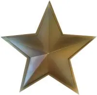 Звезда на памятник состаренная бронза в Великом Новгороде (518501)
