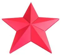 Красная звезда на памятник ø 250 мм. (517621) производство обелиск - стела пустотелая  в Великом Новгороде