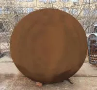 Большая сфера / шар (197173) сертификат - арт-объект ø 1000 мм. пустотелая  в Великом Новгороде