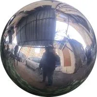 Шар ø 450 мм. полый полированный (517582) производство - сфера арт-объект пустотелая  в Великом Новгороде