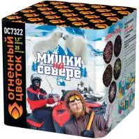 Салют Мишки на севере ОС7322 купить от производителя Огненный Цветок — Великий Новгород