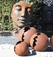 Кортен 3 шара — парк декор (518952) ∅ 950 750 450 мм. Великий Новгород