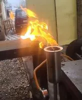 Газовая горелка 82 (517542) монтаж комплект ГВД 379 10 89 00 ПС ø мм. ветроустойчивая  в Великом Новгороде
