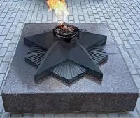 Вечный огонь фигурная подложка литье из чугуна (NSO-PiroClub) в Великом Новгороде