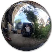 Шар ø 1000 мм. полый полированный (517577) монтаж - сфера арт-объект пустотелая  в Великом Новгороде