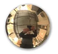 Шар латунь ø 100 мм. (517569) производство - сфера арт-объект пустотелая  в Великом Новгороде