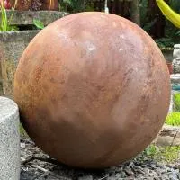 Шар металлический кортен (518919) ∅ 800 мм. Великий Новгород