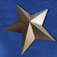 Звезда на обелиск латунь (197203) поставка - стела памятник ø 600 мм. пустотелая  в Великом Новгороде