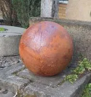 Сфера 3D парк КОРТЕН сталь (518912) ∅ 500 мм. Великий Новгород