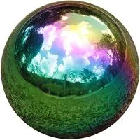 Шар зеркальная нержавейка (198285) монтаж - сфера арт-объект ø 1000 мм. пустотелая  в Великом Новгороде