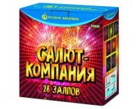 Фейерверк Салют-компания Р7318 купить от производителя Русский Фейерверк — Великий Новгород