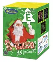 Батарея салютов Ё-Ёлка Р7062 купить от производителя Русский Фейерверк — Великий Новгород