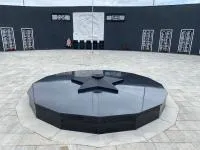 Звезда чугун (518248) производство комплект горелка ГВД 379 10 89 00 ПС вечный огонь ø 1100 мм. монолит - литье  в Великом Новгороде