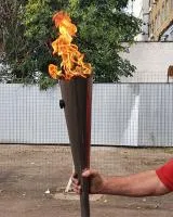 Газовый факел газпром (513908) сертификат факелы ø 135 мм. ветроустойчивая  в Великом Новгороде