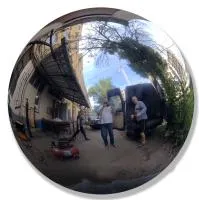 Шар ø 750 мм. полый полированный (517588) монтаж - сфера арт-объект пустотелая  в Великом Новгороде