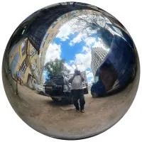 Полая сфера ø 1000 мм. (514269) производство - арт-объект пустотелая  в Великом Новгороде